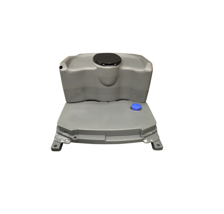 Sistema de cisterna con bomba de pie